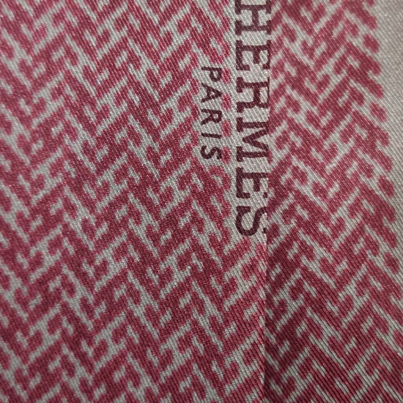 Hermes men's scarf tie. Silk multi use - Picture 5 of 5